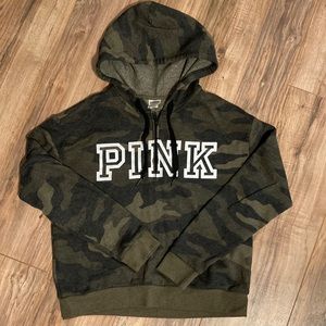 PINK Everyday Lounge Quarter-Zip Hoodie NWOT
